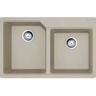 Franke Urban UBG 620-36-33 GSC Zlewozmywak granitowy dwukomorowy 78x50 cm orzechowy 114.0687.306 - Zlewozmywaki - miniaturka - grafika 1