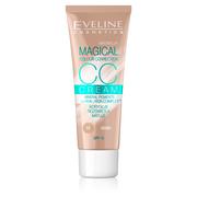 Kremy CC - Eveline Cosmetics Fluid Magical CC Cream nr 53 Beż 30ml - miniaturka - grafika 1