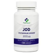 Witaminy i minerały - MedFuture JOD Jodek Potasu 200µg, 120 tabletek - miniaturka - grafika 1