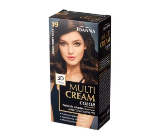 Joanna Multi Cream 3D 39 Orzechowy Brąz - Farby do włosów i szampony koloryzujące - miniaturka - grafika 1