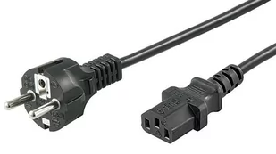 Kabel zasilający MicroConnect Power Cord CEE 7/7 C13 0.5m PE020405 - Kable miedziane - miniaturka - grafika 1