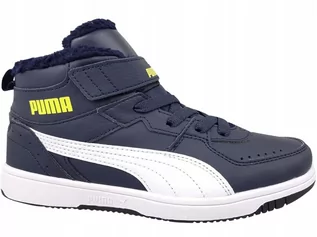 Buty dla dziewczynek - Buty Dziecięce Puma Rebound 375479-07 Futerko 28,5 - grafika 1