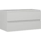 Szafki łazienkowe - Mexen Orio szafka łazienkowa podumywalkowa 90 cm, 2 szuflady, szara mat - 91A10-09047-2-BFF62 - miniaturka - grafika 1