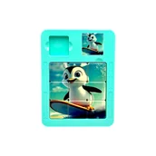 Puzzle - UKŁADANKA PRZESUWNA MAGNETYCZNA PUZZLE PINGWIN LOGICZNA GRA 11x14,5 CM - miniaturka - grafika 1