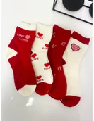 Skarpetki damskie - Skarpetki LOVE - wzór 2 - miniaturka - grafika 1