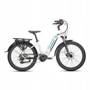 Rower elektryczny Jobobike Linda rama 16,5 cala aluminium koło 26 " biały - Rowery elektryczne - miniaturka - grafika 1