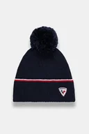 Czapki męskie - Rossignol czapka z dodatkiem wełny kolor granatowy RLMMH03U - miniaturka - grafika 1