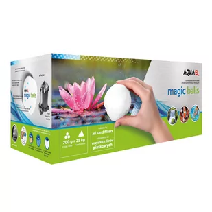 Aquael Magic Balls 700g wkład filtracyjny do filtrów piaskowych - Oczka wodne - miniaturka - grafika 1