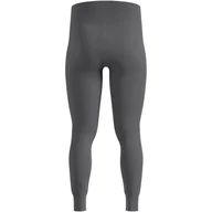 Pozostała odzież narciarska - Legginsy męskie Odlo BL BOTTOM long ACTIVE WARM ECO roz. L Szare - miniaturka - grafika 1
