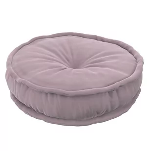 Puf francuski, zgaszony róż, 50x13cm, Posh Velvet - Pufy i podnóżki - miniaturka - grafika 1