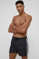 Stroje kąpielowe - Calvin Klein szorty kąpielowe kolor czarny - miniaturka - grafika 1
