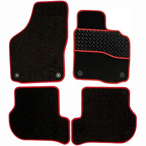 Sakura WW8236RD dywan mata podłogowa, czerwone wykończenie