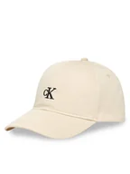 Czapki dla dzieci - Calvin Klein Jeans Czapka z daszkiem Monogram IU0IU00150 Écru - miniaturka - grafika 1
