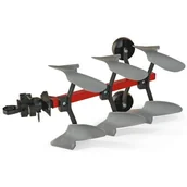 Jeździki dla dzieci - Rolly Toys Pług Wieloskibowy - miniaturka - grafika 1