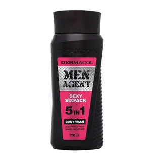 Dermacol Men Agent Sexy Sixpack 5in1 żel pod prysznic 250 ml dla mężczyzn - Żele pod prysznic dla mężczyzn - miniaturka - grafika 2