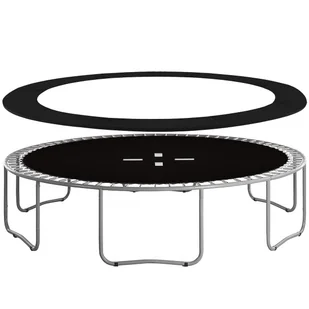 Osłona na sprężyny 8F do trampoliny 244/250/252cm czarna TP-8FT 244 CM BLACK - Akcesoria do trampolin - miniaturka - grafika 1