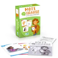 Książki do nauki języka francuskiego - Mots en images: karty obrazkowe z grami językowymi do nauki francuskiego + e-flashcards - miniaturka - grafika 1