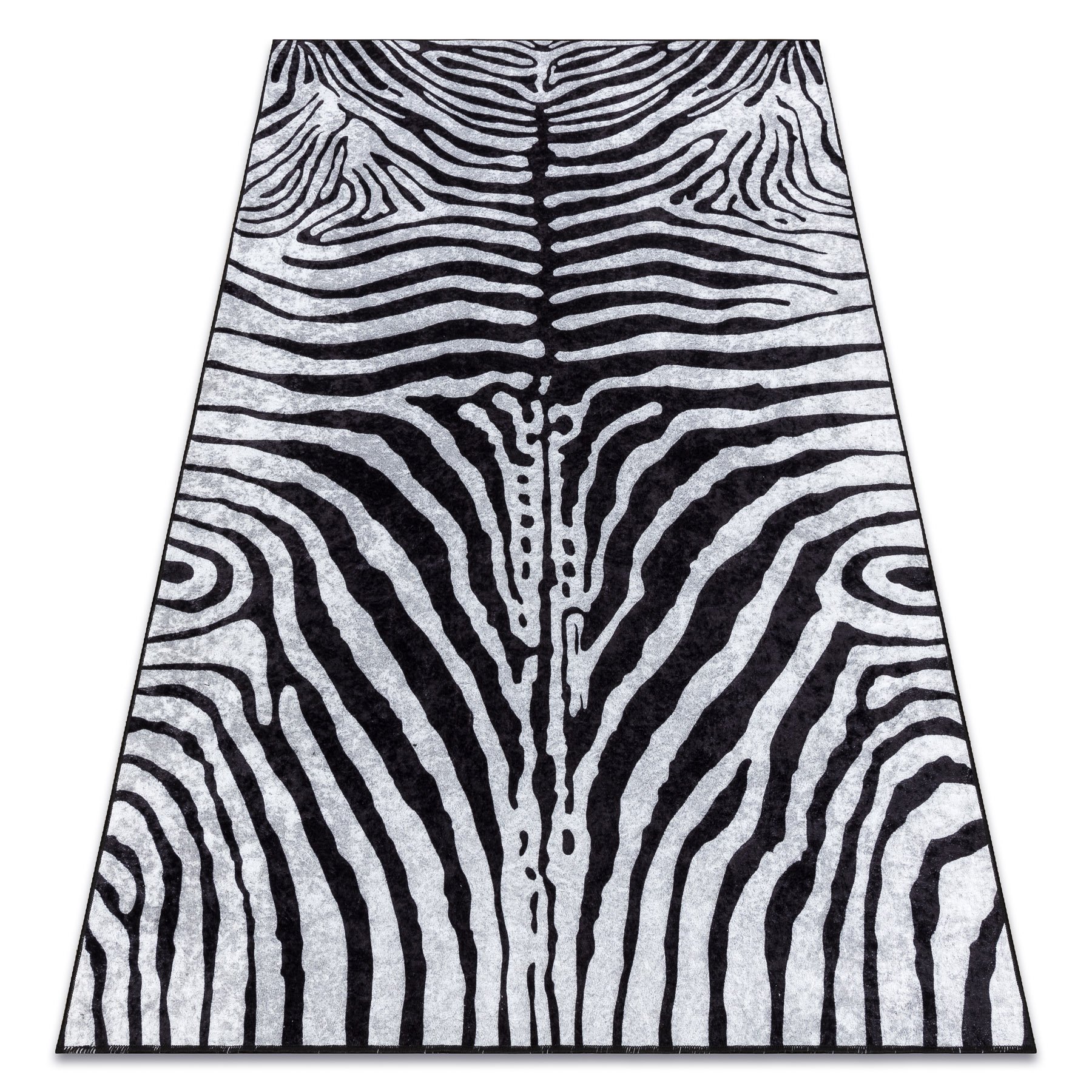 Dywan do prania MIRO 51331.803 Zebra antypoślizgowy - / biały czarny 200x290 cm