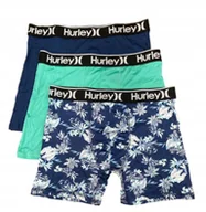 Majtki męskie - Hurley 3pak Majtki Bokserki Męskie Wielokolorowe S Ktb - miniaturka - grafika 1