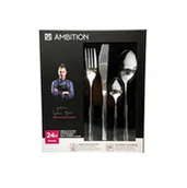 Zestawy sztućców - AMBITION Komplet Sztućców dla 6 osób ROMA - miniaturka - grafika 1
