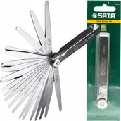 Inne urządzenia pomiarowe - Szczelinomierz Listkowy 23 Płytki Proste 0,02-1mm - miniaturka - grafika 1