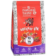 Sucha karma dla psów - DOLINA NOTECI Natural Taste Suszona Karma dla Psa Wściekły Byk 1kg - miniaturka - grafika 1