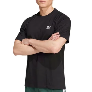 Koszulka adidas Originals Trefoil Essentials IW5787 - czarna - Adidas - Koszulki sportowe męskie - miniaturka - grafika 1