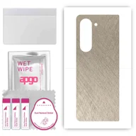 Szkła hartowane na telefon - Folia naklejka skórka strukturalna na TYŁ do Samsung Galaxy Z Fold5 -  Tytan Srebrny - apgo SKINS - miniaturka - grafika 1