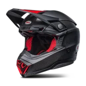 Kaski motocyklowe - Kask Cross BELL Moto-10 Spherical Czarny/CzerwonyXXL - miniaturka - grafika 1