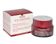 Kremy do twarzy - Clarins Super Restorative Night Cream All Skin Types (50 ml) - miniaturka - grafika 1