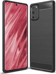 Etui pancerne KARBON do Samsung Galaxy S10 Lite czarne - Etui i futerały do telefonów - miniaturka - grafika 1