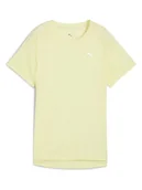 Koszulki sportowe damskie - Puma Koszulka "Velocity" w kolorze żółtym do biegania - miniaturka - grafika 1