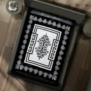 Gruby Koc Akrylowy 160X210 Glamour 17460 - Koce - miniaturka - grafika 1