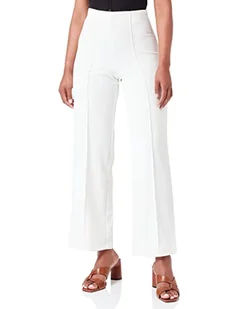 VERO MODA Vmbecky Hr Wide Pull On Pant Noos spodnie damskie, Snow White, 34-XL - Spodnie damskie - miniaturka - grafika 1