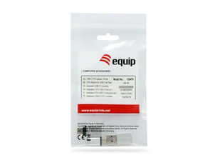 Equip 133475 zmieniacz płci / kabli USB C, USB C, USB A USB A, Micro-USB, USB C Srebrny - Adaptery i przejściówki - miniaturka - grafika 1