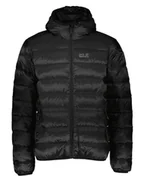 Kurtki i kamizelki sportowe męskie - Jack Wolfskin Kurtka puchowa "Fort Amherst" w kolorze antracytowym - miniaturka - grafika 1