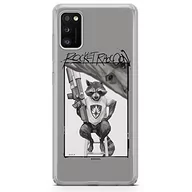 Etui i futerały do telefonów - Etui Rocket 004 Marvel Nadruk pełny Szary Producent: Samsung, Model: A41 - miniaturka - grafika 1
