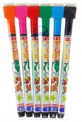 Zakreślacze - Markery Suchościeralne Na Bazie Alkoholu Do Tablic Suchościeralnych 6 Kol. - miniaturka - grafika 1