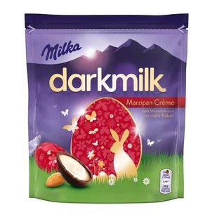 Milka Darkmilk jajeczka marcepanowe nadziewane 100g - Czekolada - miniaturka - grafika 1