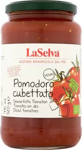 Pomidory krojone Cubettato 520g BIO - Koncentraty warzywne, przeciery - miniaturka - grafika 1