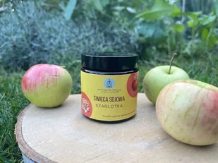 Szarlotka Świeca sojowa 120 ml - Świece - miniaturka - grafika 1