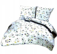 Pościel - pościel bawełna lux 160x220 + 2 poszewka B 296 hafcik biały - miniaturka - grafika 1