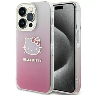 Etui HELLO KITTY IML Gradient do Apple iPhone 15 Pro Różowy - Etui i futerały do telefonów - miniaturka - grafika 1