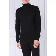 Swetry męskie - Armani Exchange Wełniany golf | Slim Fit - miniaturka - grafika 1