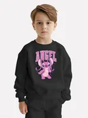 Bluzy dla dziewczynek - BLUZA DZIECIĘCA ANGEL ANDZIA 122-128 MŁODZIEŻOWA WZORY PREZENT JAKOŚĆ - miniaturka - grafika 1