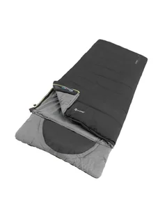 Śpiwór syntetyczny Outwell Contour (190 cm) - midnight black/grey - Śpiwory - miniaturka - grafika 1