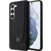 Etui i futerały do telefonów - Mercedes MEHCS23SARMBK S23 S911 czarny/black hardcase Leather Urban - miniaturka - grafika 1