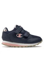 Buty dla dziewczynek - Champion Sneakersy Rr Champ Ii G Ps Low Cut Shoe S32756-CHA-BS502 Granatowy - miniaturka - grafika 1