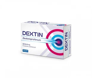 SOLINEA Dextin 25 mg x 10 tabl powlekanych |  OD 199 PLN! - Przeziębienie i grypa - miniaturka - grafika 1