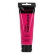 Farby i media malarskie - CREADU, Farba akrylowa, różowy, 120 ml - miniaturka - grafika 1